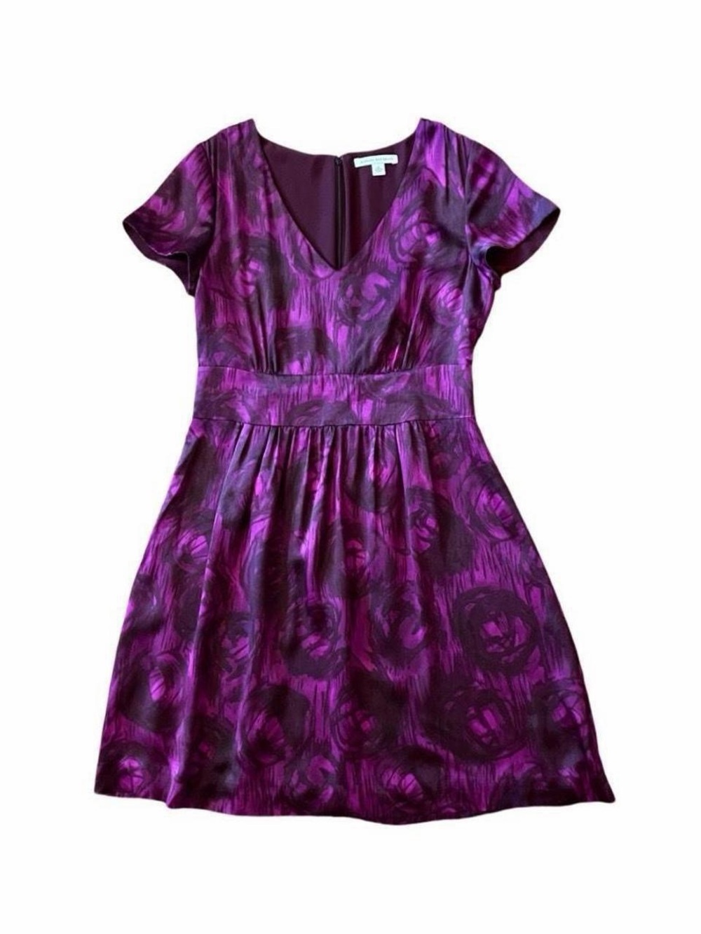 Banana Republic Silk Floral Dress 6